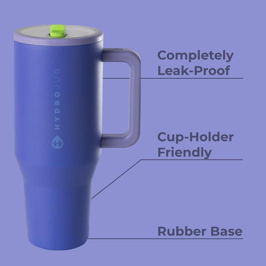 HydroJug gros plan sur la poignée confortable facilitant le transport