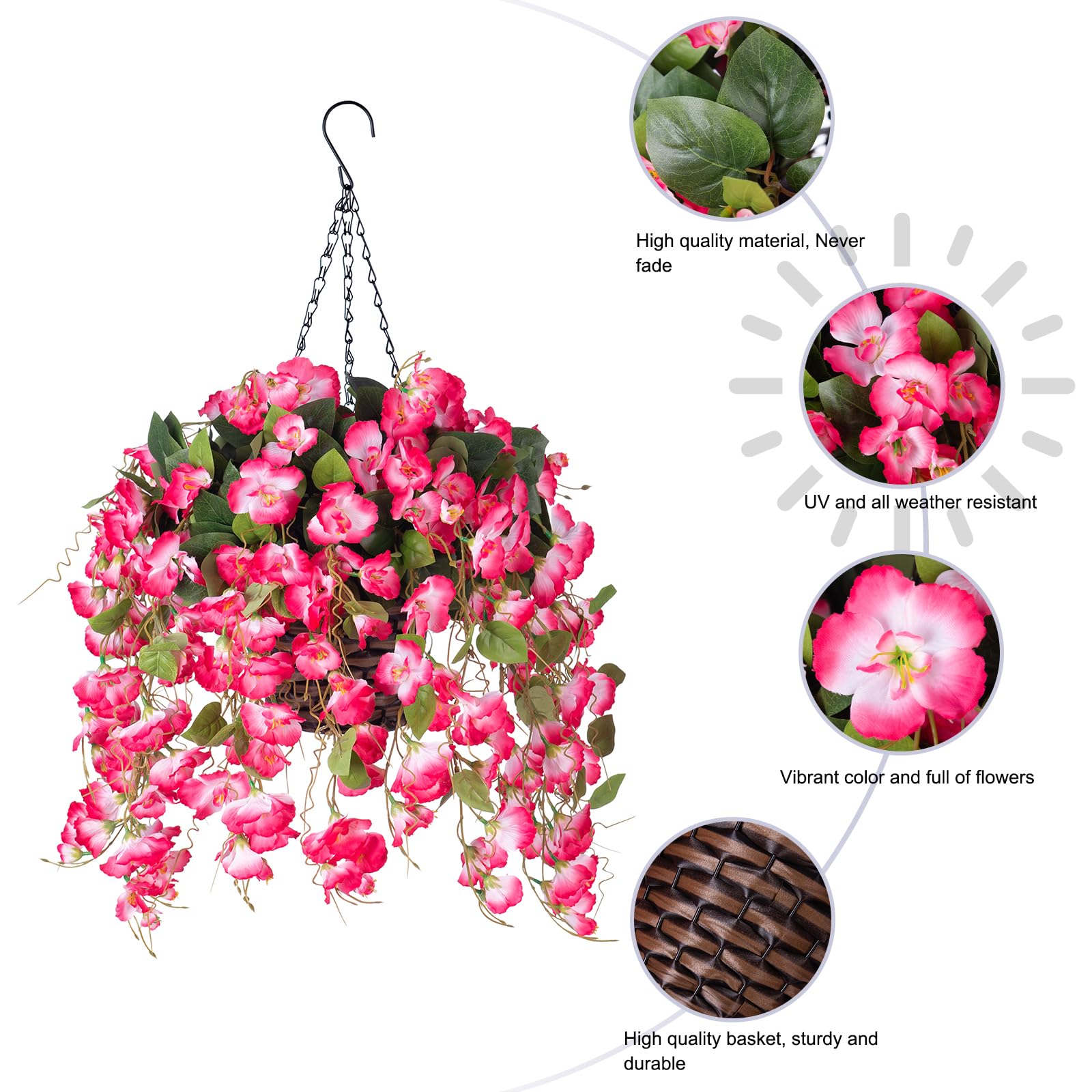 HyeFlora profil des fleurs et branche met en valeur texture