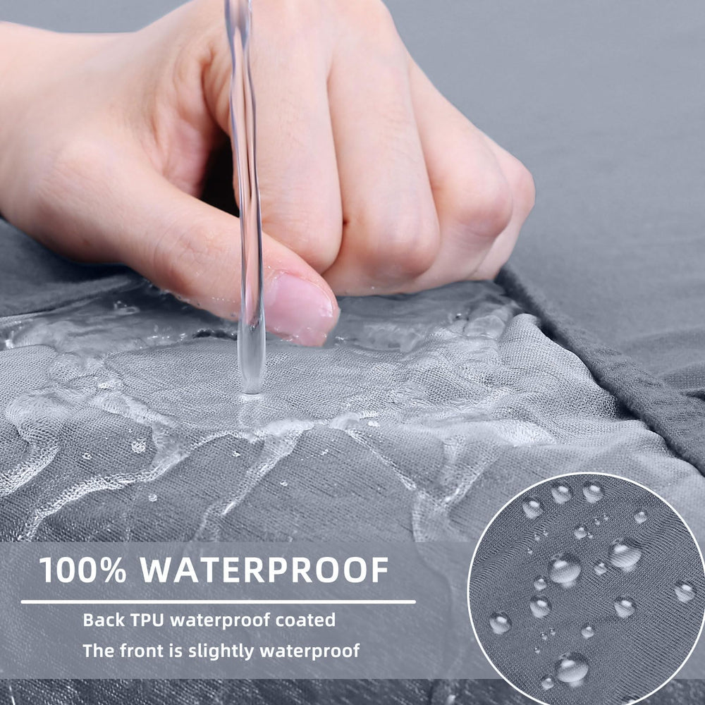 hyha démonstration imperméabilité eau perlée protège mousse