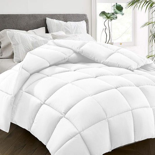 HYLEORY couette face avant montrant finition blanche et confort visuel
