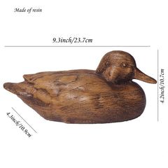 Hymmah canard gros plan texture imitation bois et durabilité