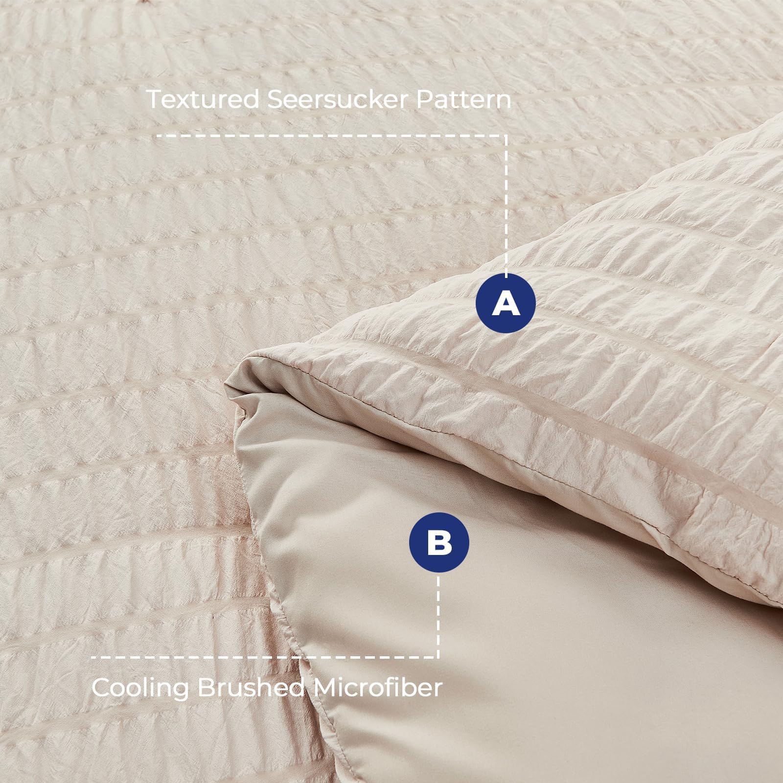 HYMOKEGE drap housse à poche profonde restant en place et confortable