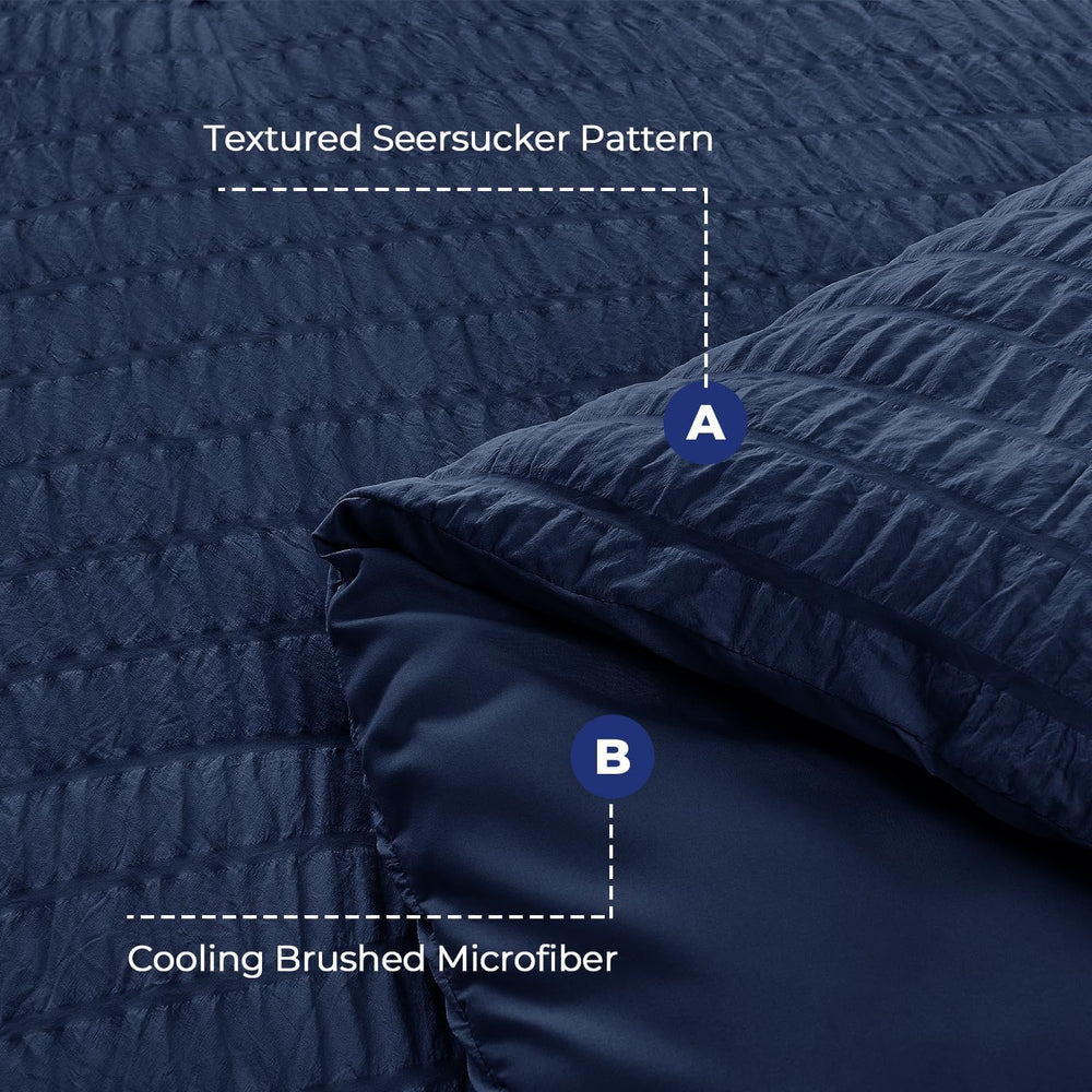 HYMOKEGE taies et housses détail couture, finition soignée et aspect durable