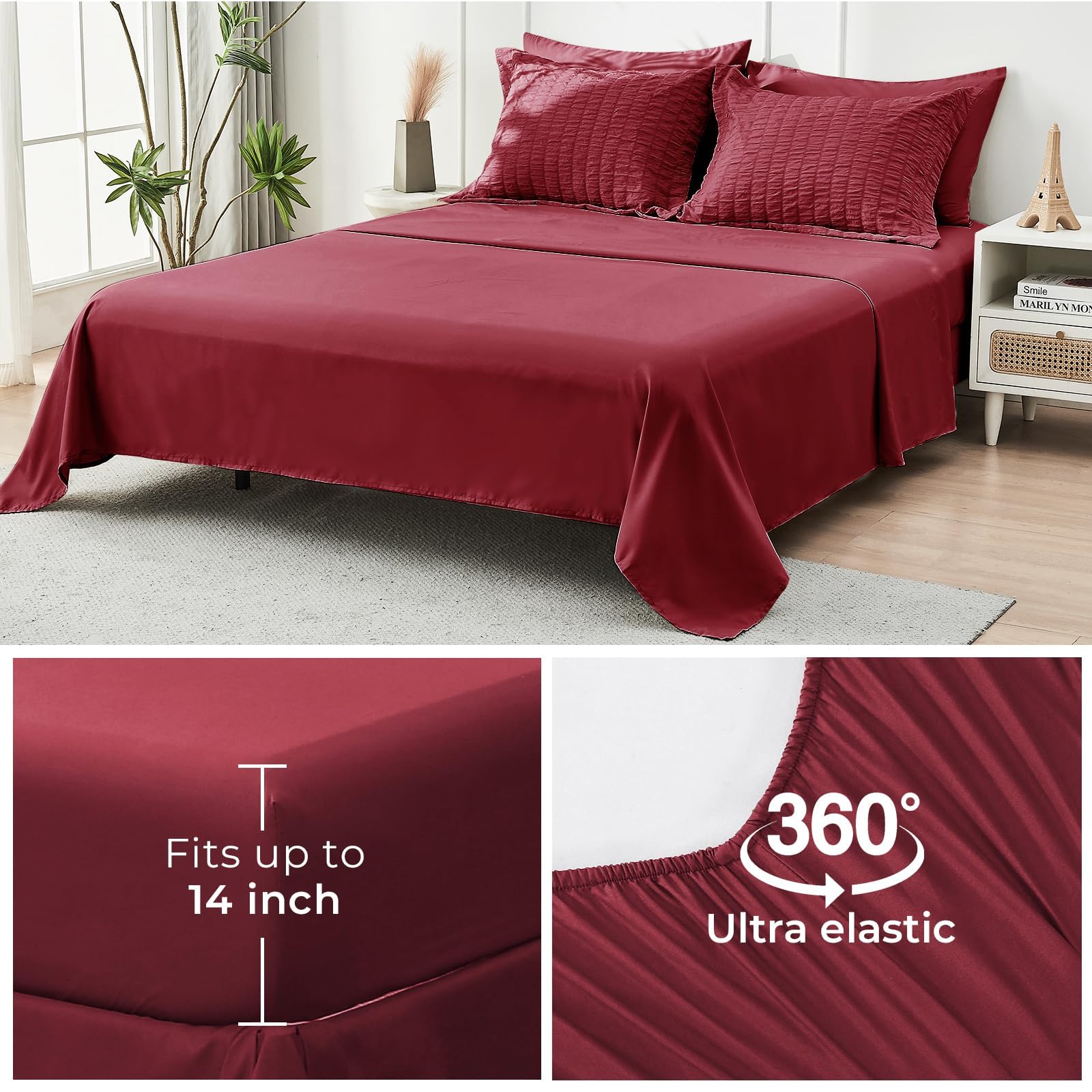 HYMOKEGE mise en scène chambre présentant look final et ambiance
