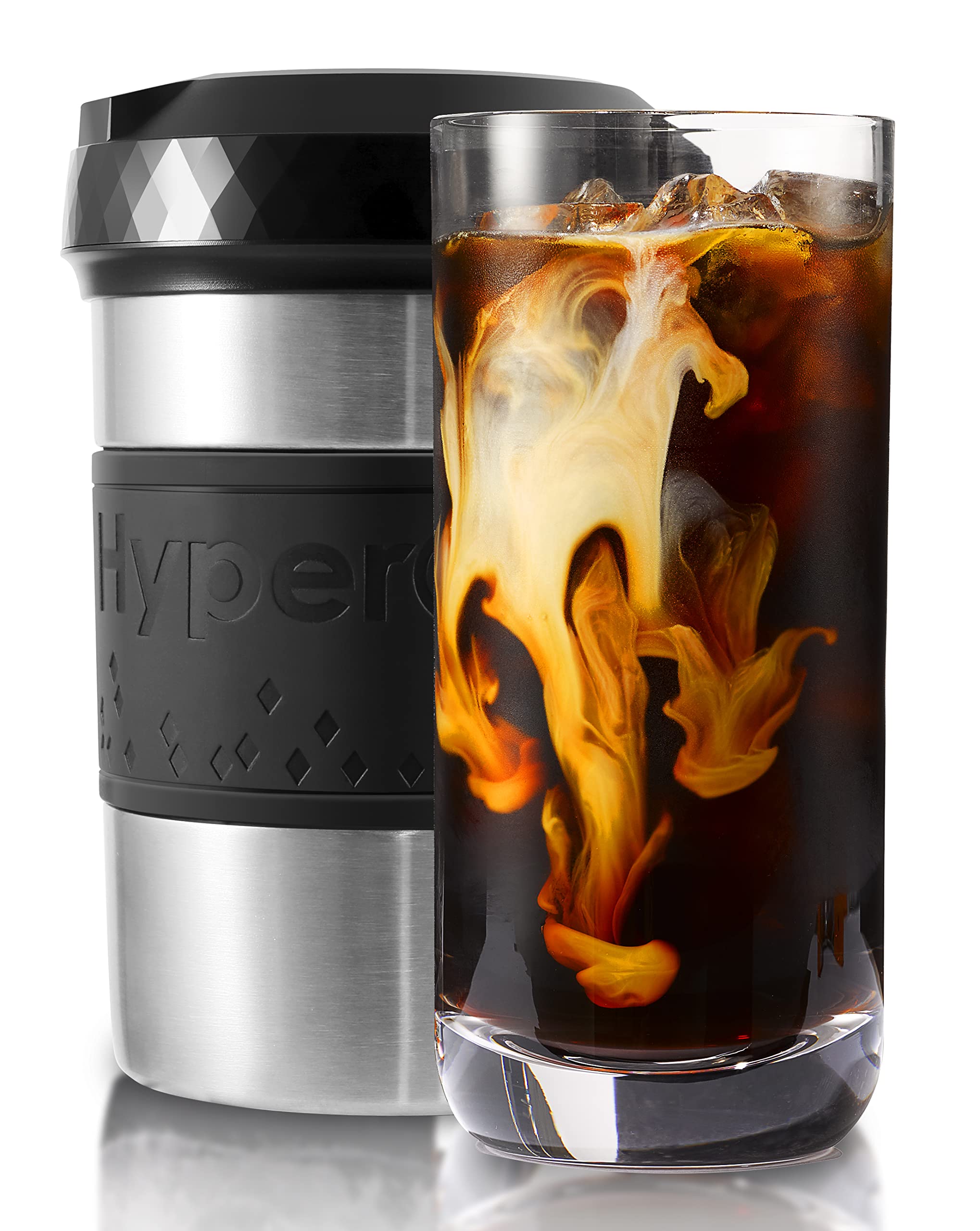 HyperChiller HC2SS face avant acier inoxydable design élégant et refroidissement rapide
