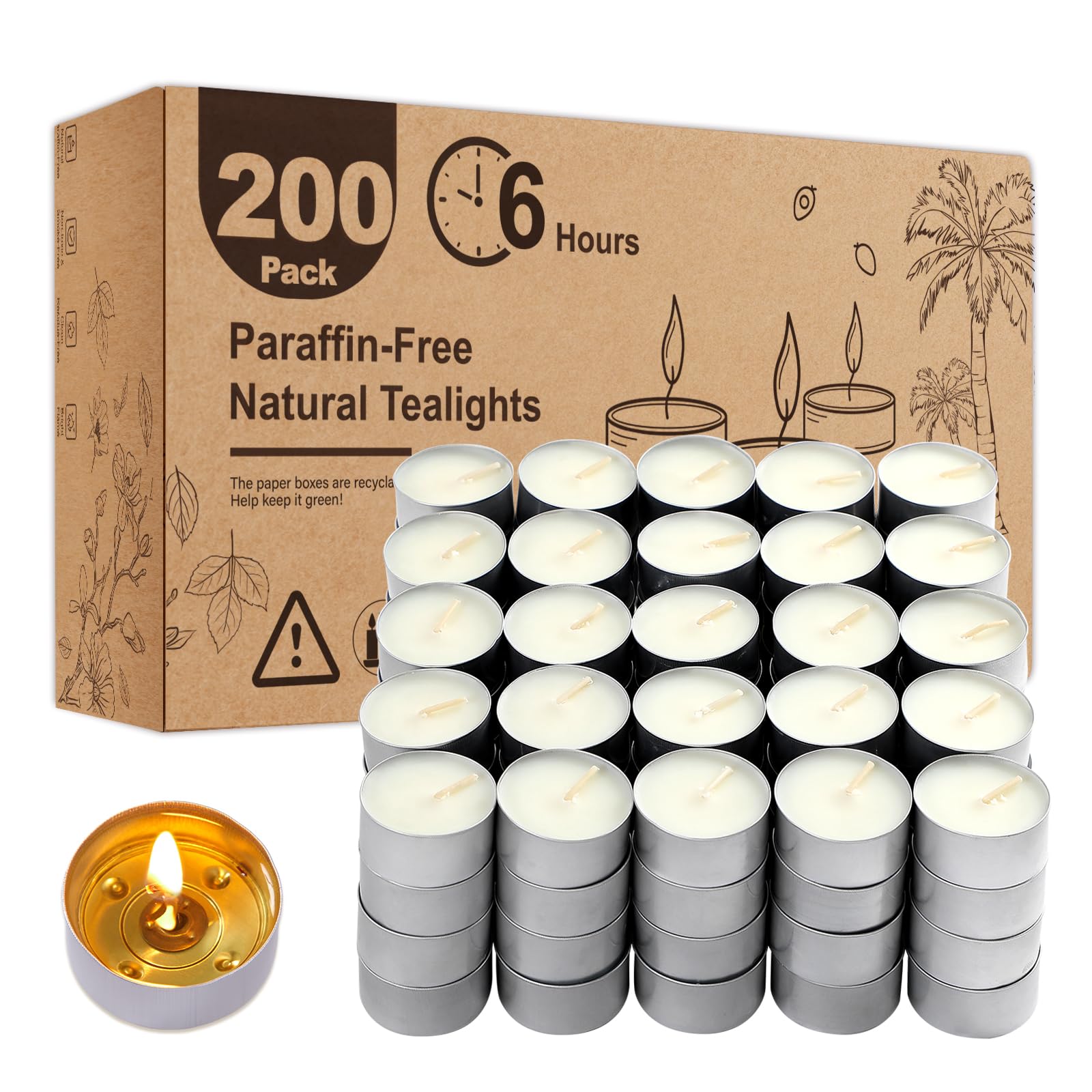 Hypmis emballage 200 chauffe-plats montrant quantité et stockage