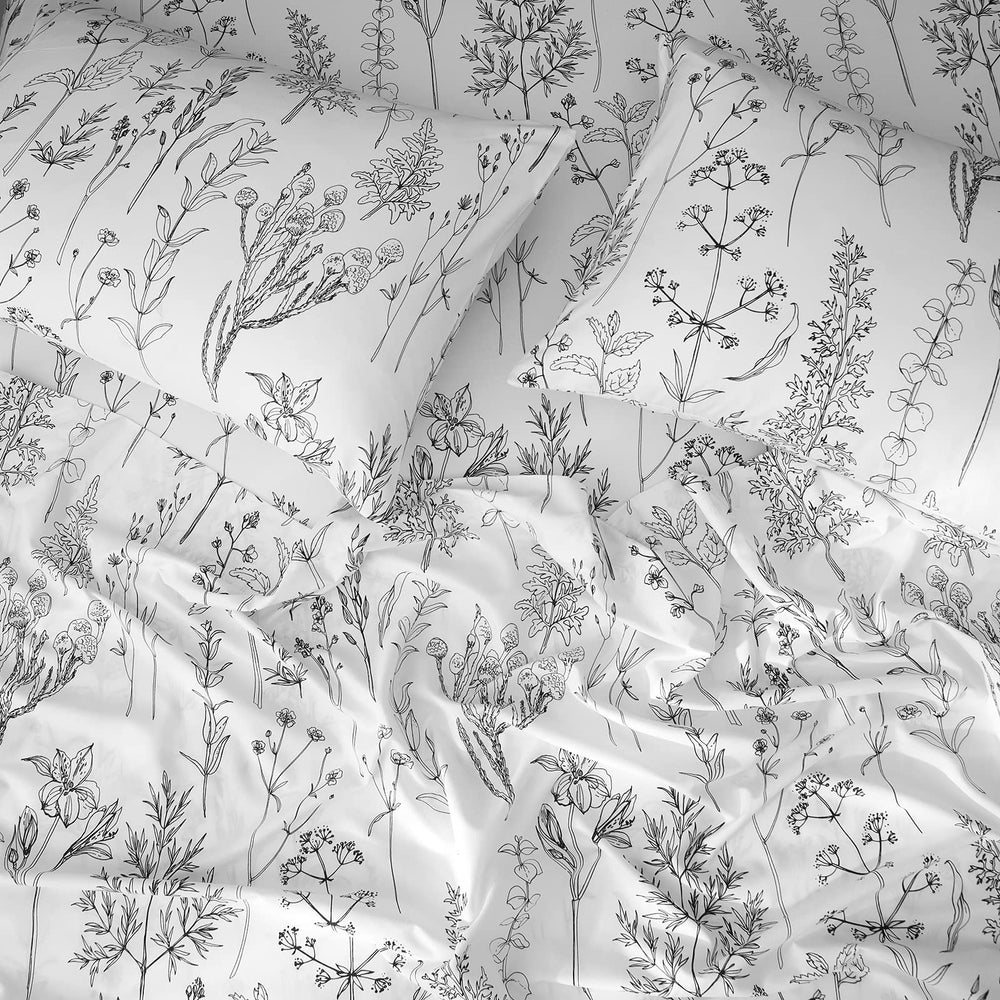 HYPREST détail de l'impression florale soulignant tenue des couleurs