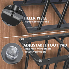 HzTinT base robuste avec patins en silicone protégeant le sol et stabilisant le meuble