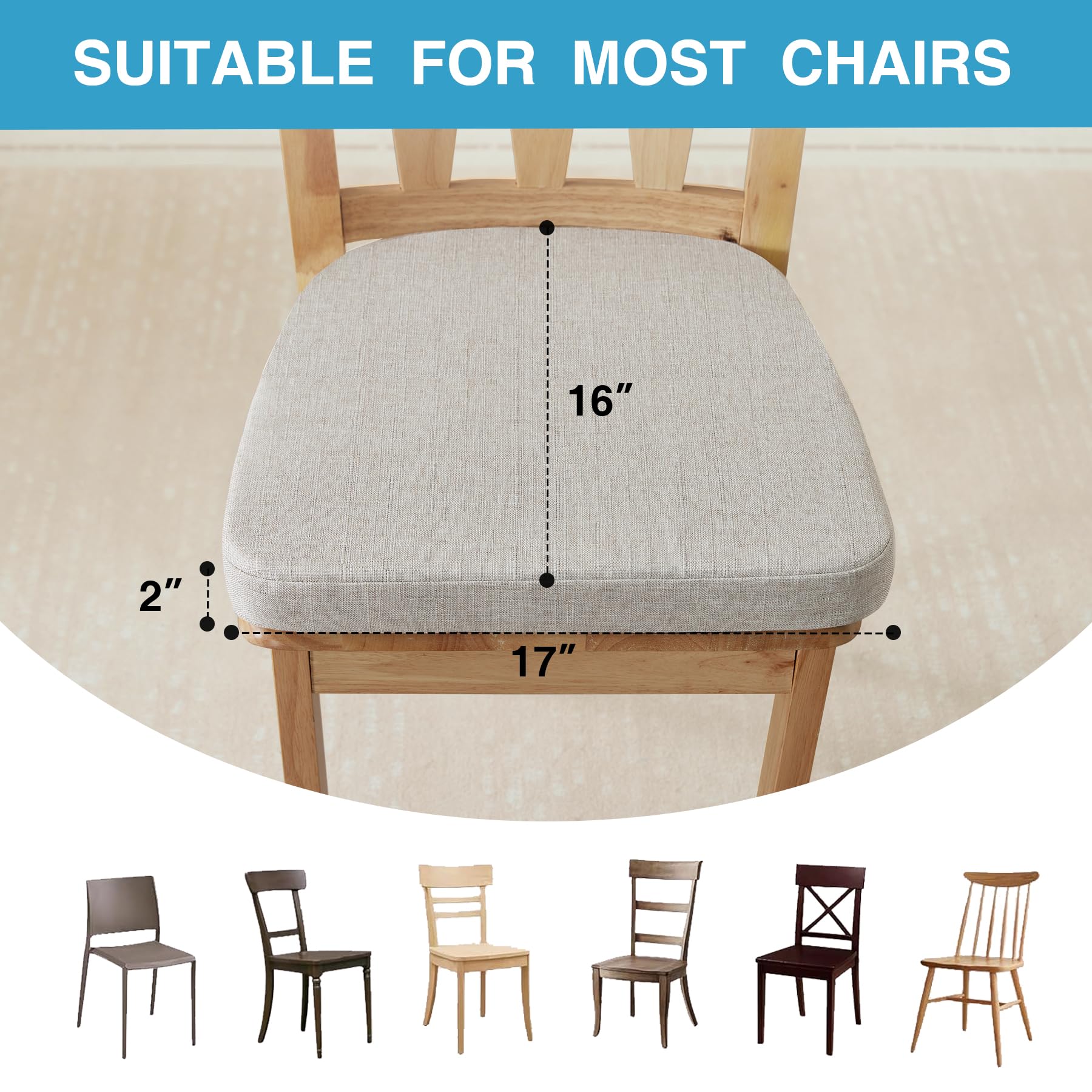 IASEAHK dessous antidérapant silicone offrant stabilité sur chaise