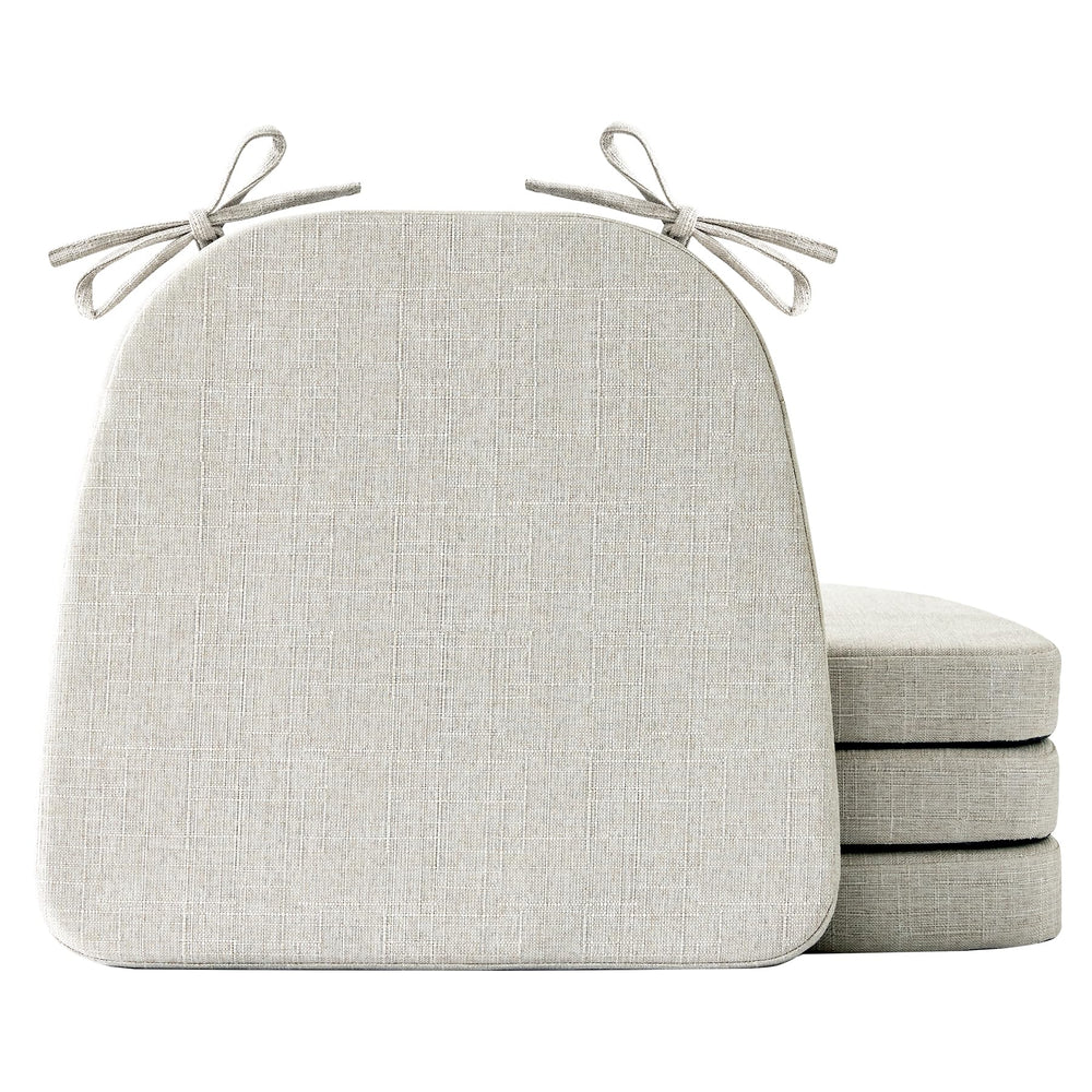 IASEAHK coussins devant de lot de 4 montrant design beige et uniformité