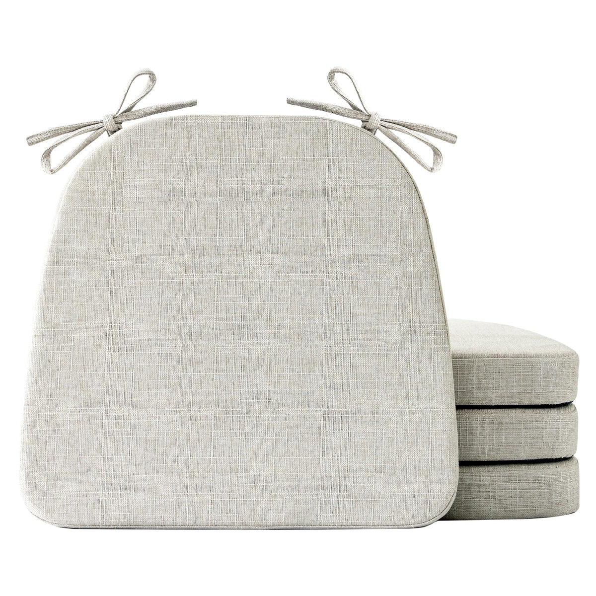 IASEAHK coussins devant de lot de 4 montrant design beige et uniformité