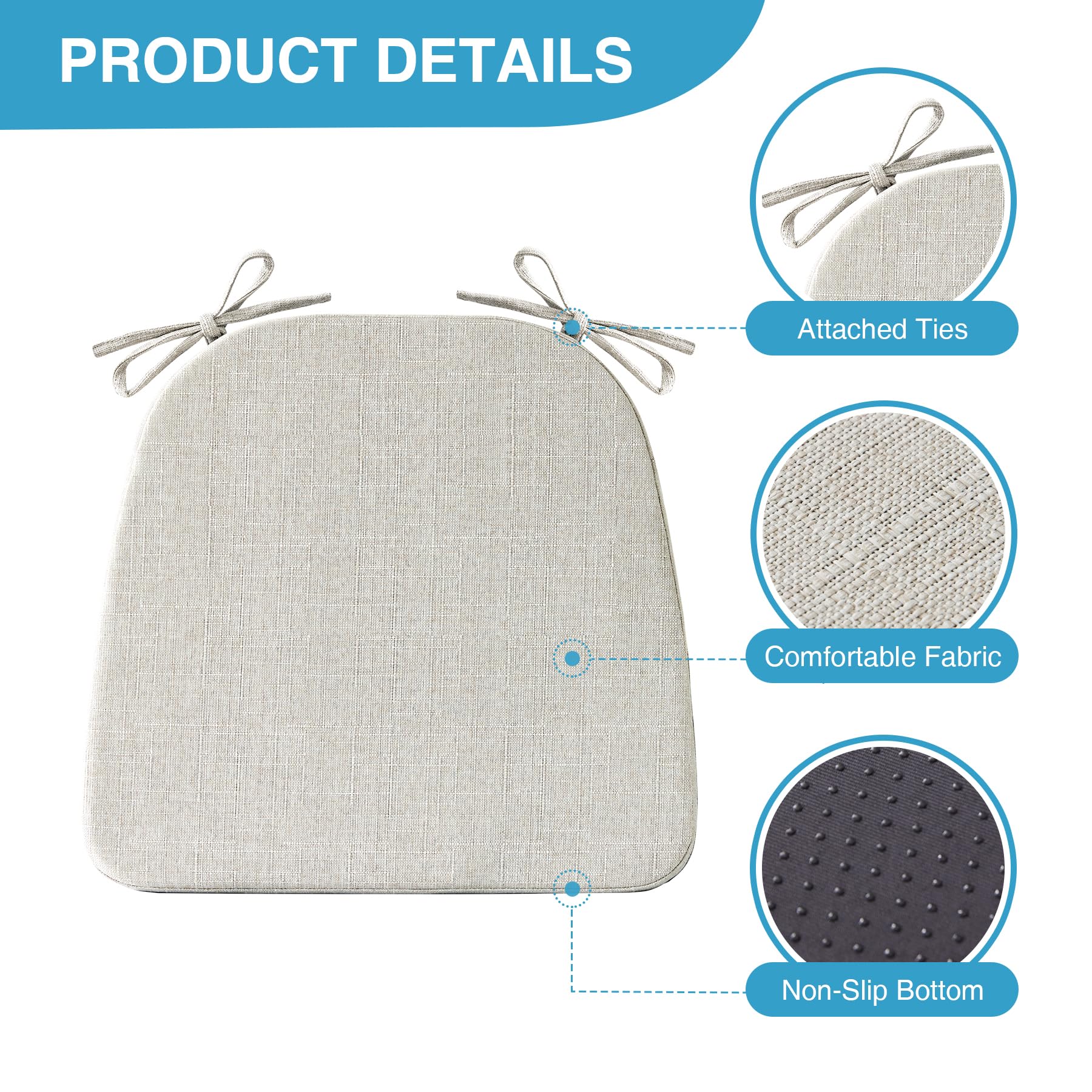 IASEAHK gros plan sur la texture du tissu montrant confort respirant