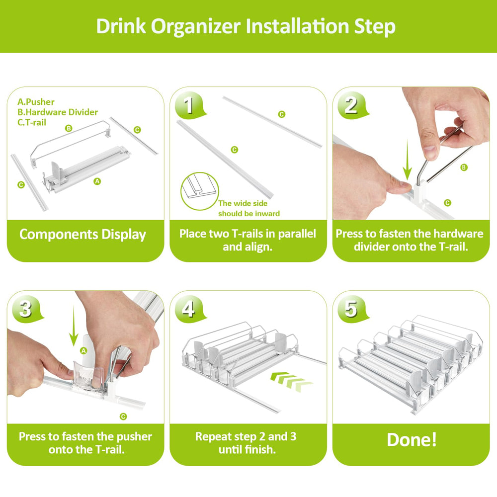 IBORING en situation cuisine montrant frigo ordonné et service pratique