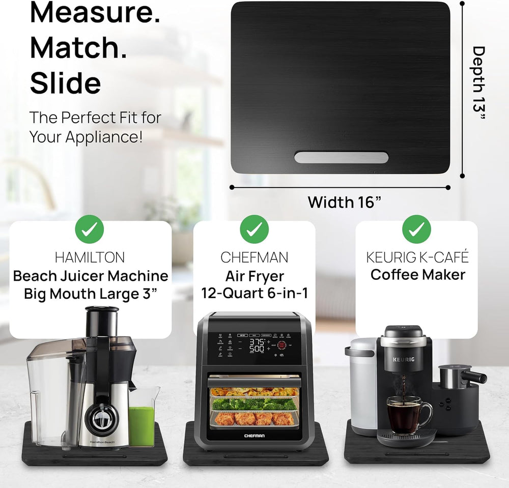 Ibyx comparaison échelle visualisant taille 16x13 pouces pratique