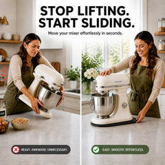 Ibyx Mixer Slider gros plan sur la texture glissante pour un mouvement fluide