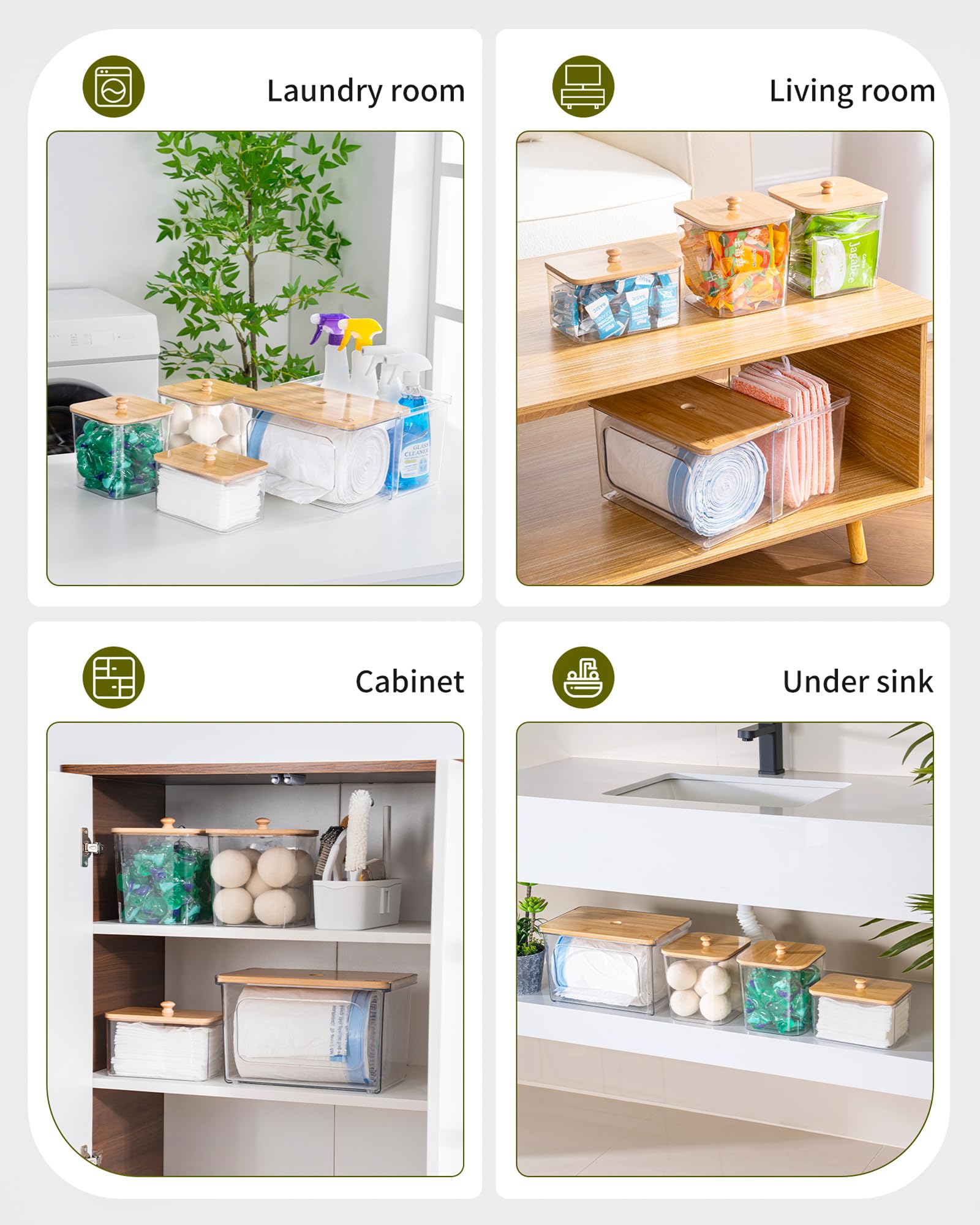iCASA dans un garde-manger stylé facilitant accès rapide aux produits