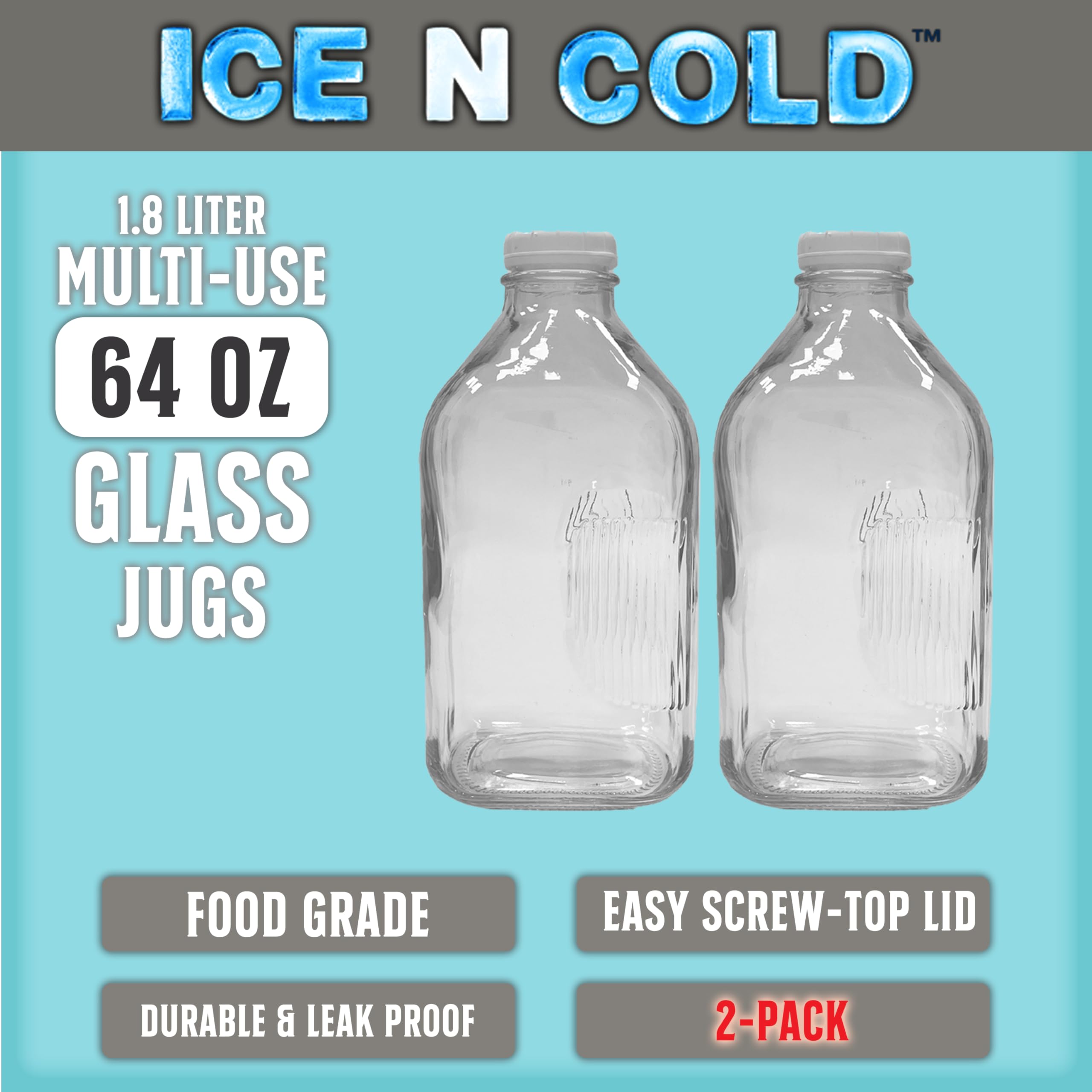 ICE N COLD bouchon hermétique en détail pour éviter les fuites