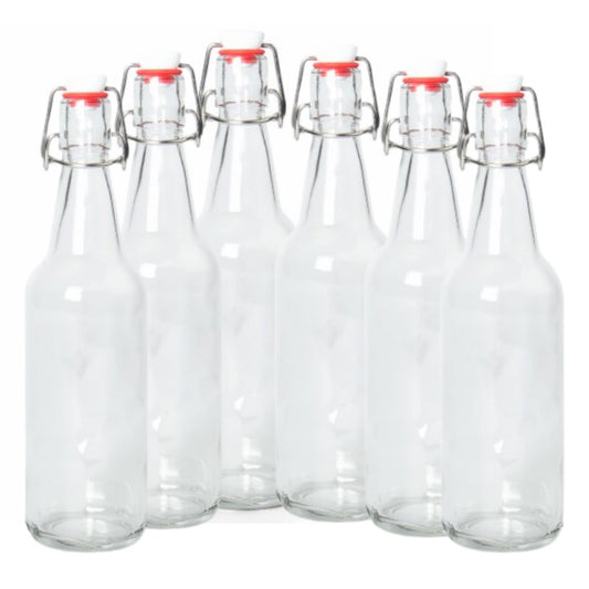 ICE N COLD face de six bouteilles en verre, gain d'espace et présentation élégante