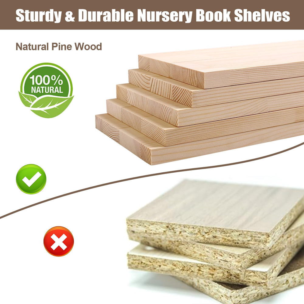 icnjdMopclean étagères mises en scène chambre bébé style naturel