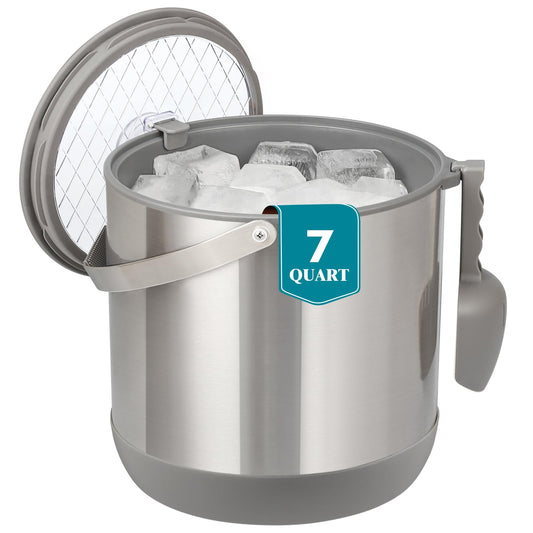 I·CODE seau à glace face avant montrant capacité et design pratique