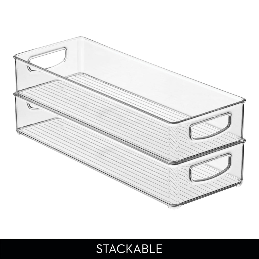iDesign bac rempli d'épices et condiments garde tout visible et accessible