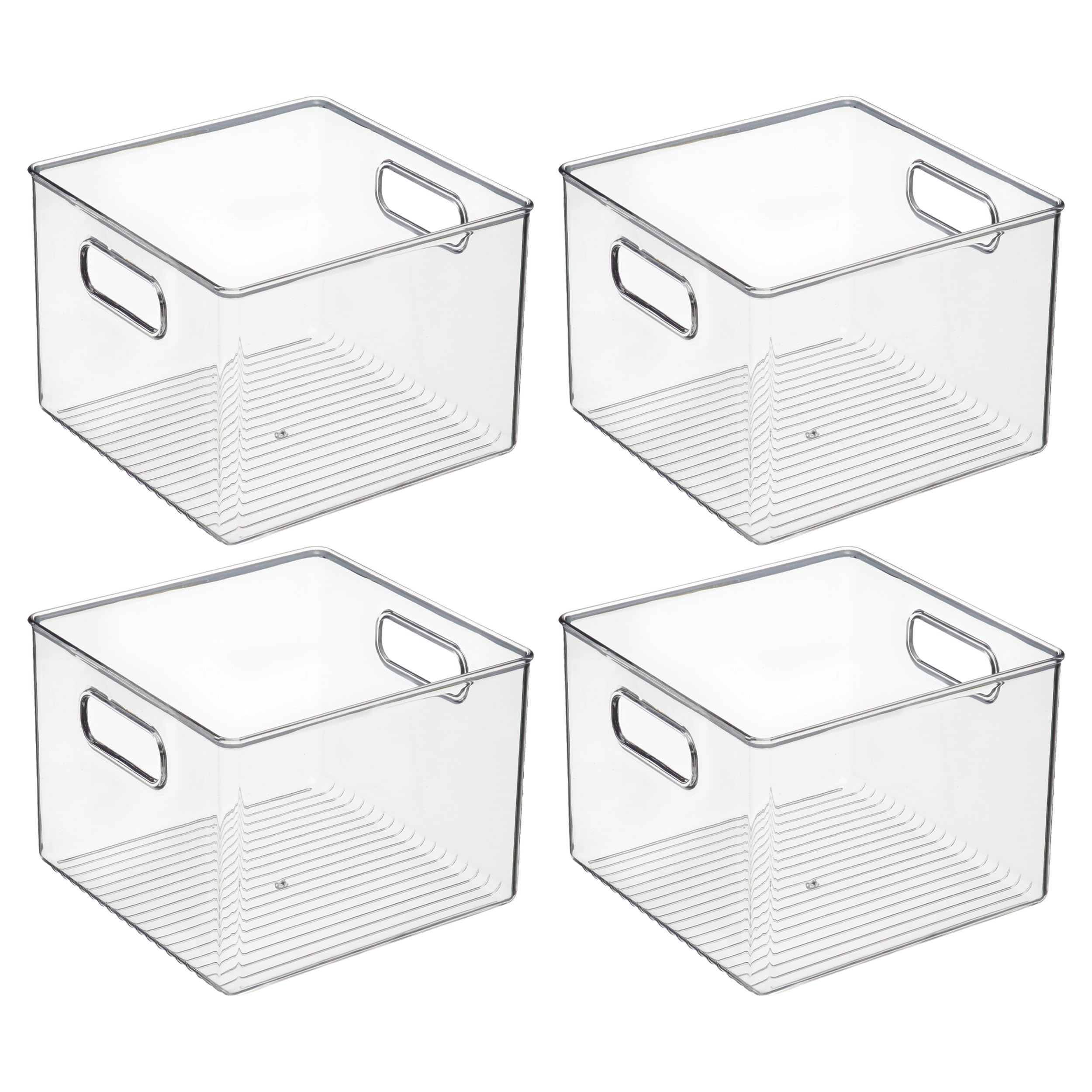 iDesign pack de 4 bacs alignés montrant modularité et cohérence