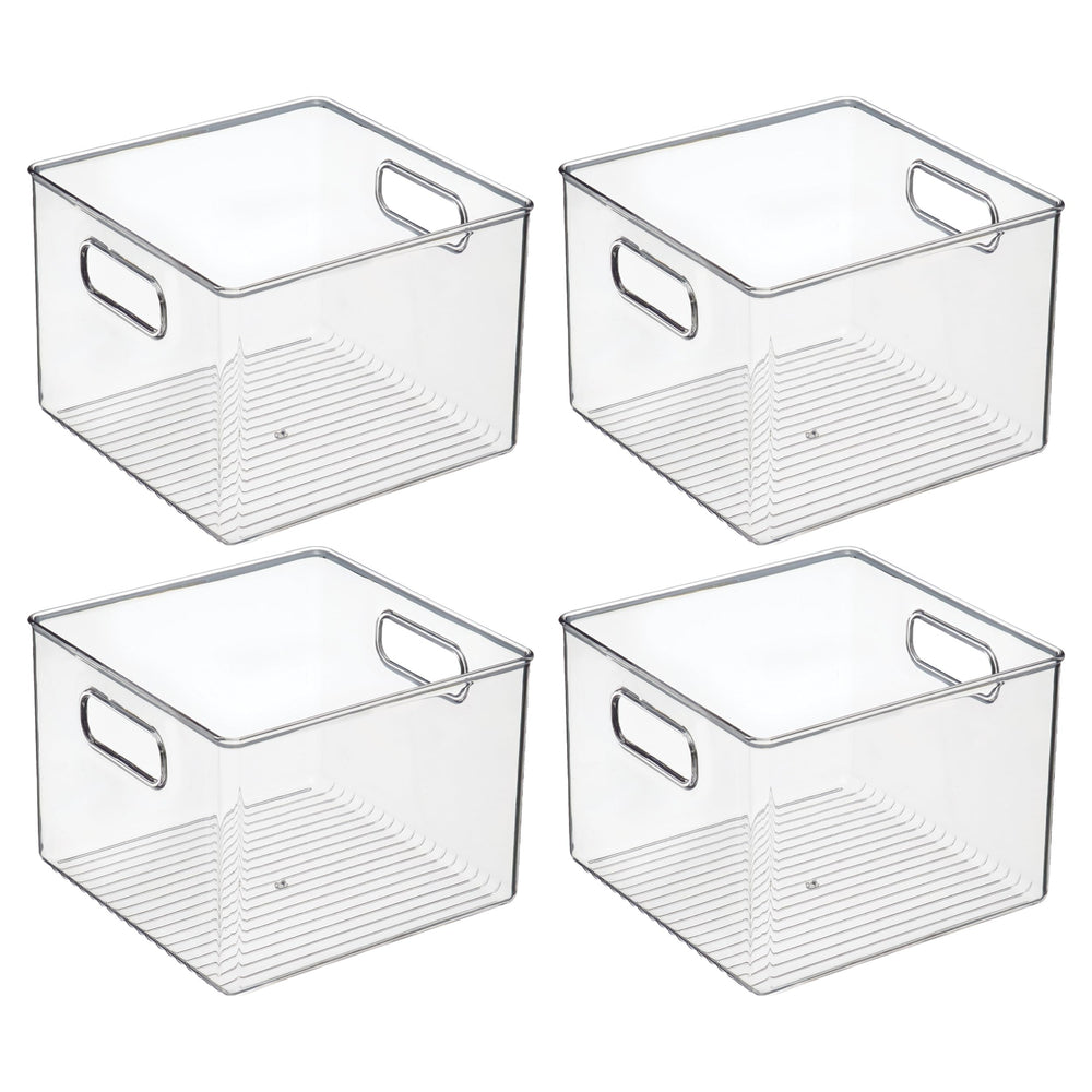iDesign pack de 4 bacs alignés montrant modularité et cohérence