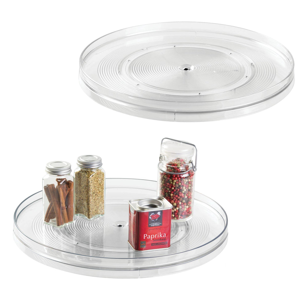iDesign plateau tournant vue de face montre organisation pratique