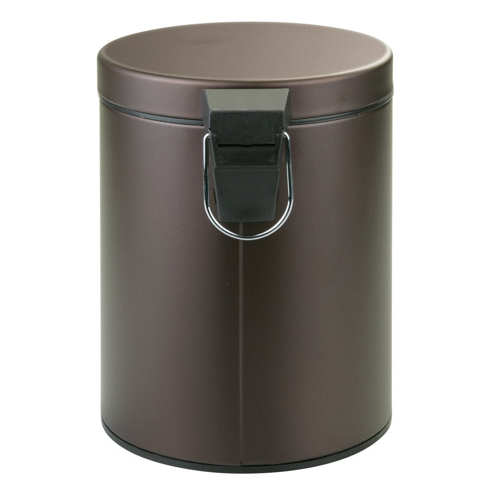 iDesign poubelle en contexte salle de bain, usage mains libres hygiénique