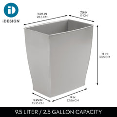 iDesign poubelle ouverte montrant capacité, accès facile