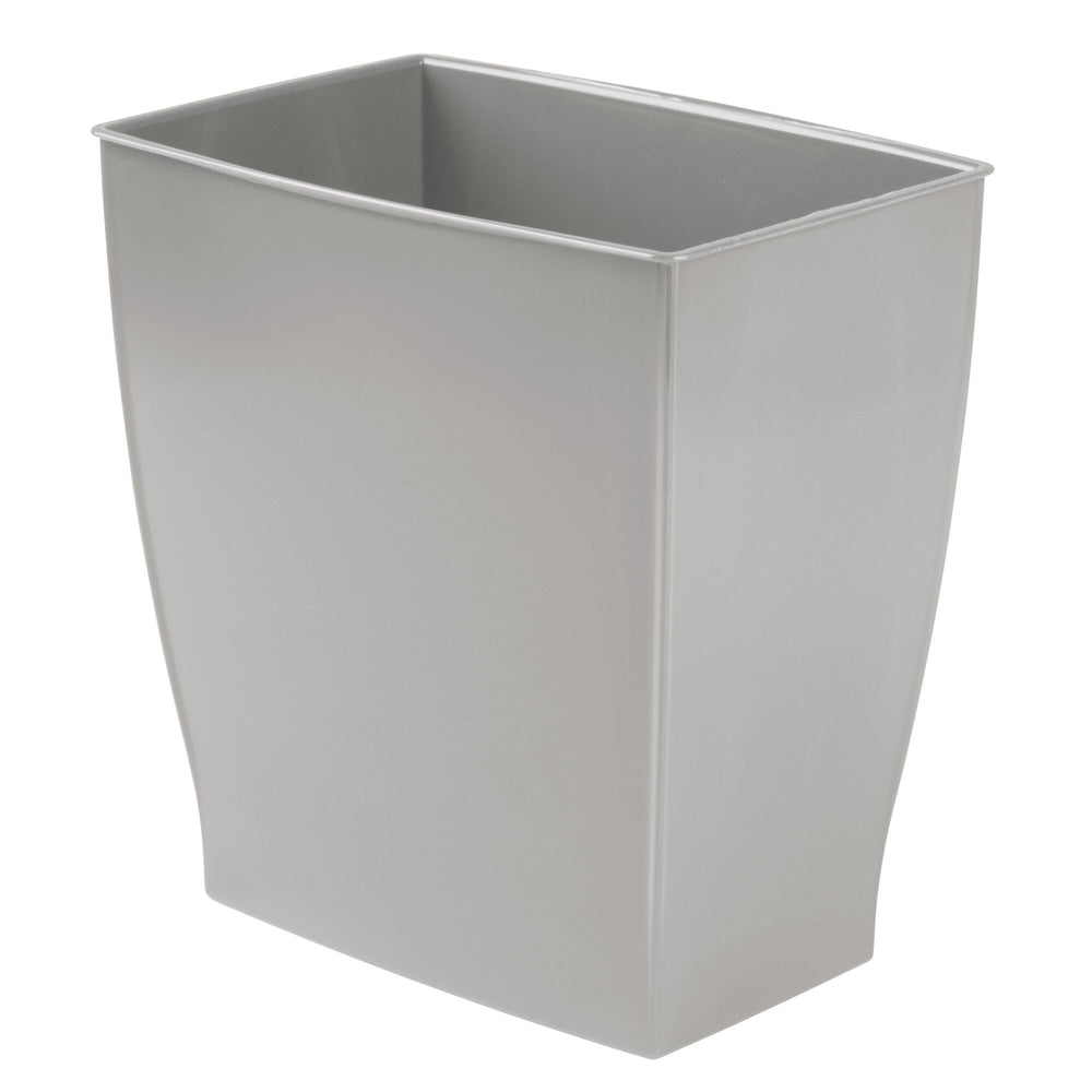 iDesign poubelle rectangulaire vue de face, gain de place visible