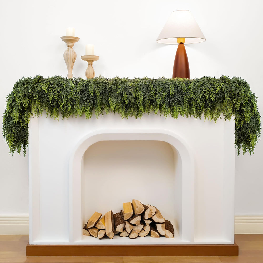 IDOGliitte+ vue avant de la guirlande dense et réaliste pour décor immédiat