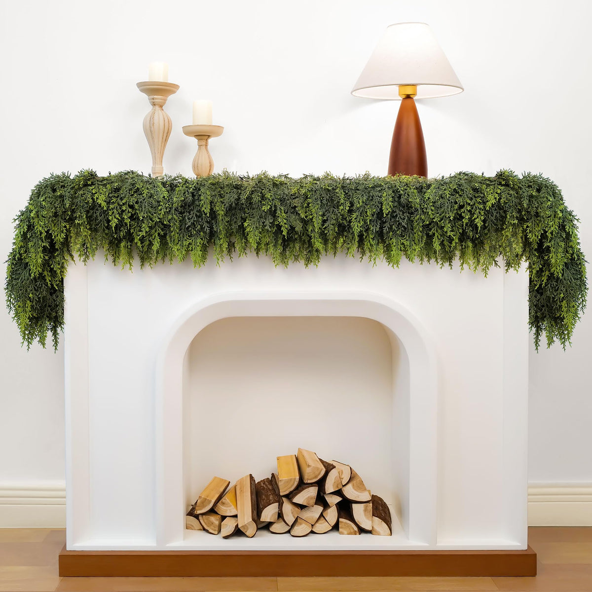 IDOGliitte+ vue avant de la guirlande dense et réaliste pour décor immédiat