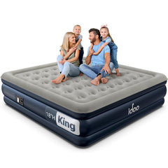 iDOO vue avant du matelas king prêt à l'emploi, confort immédiat