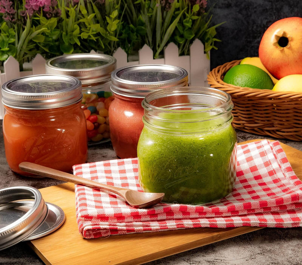 Ieavier bocaux en usage cuisine conservant confitures et boissons frais