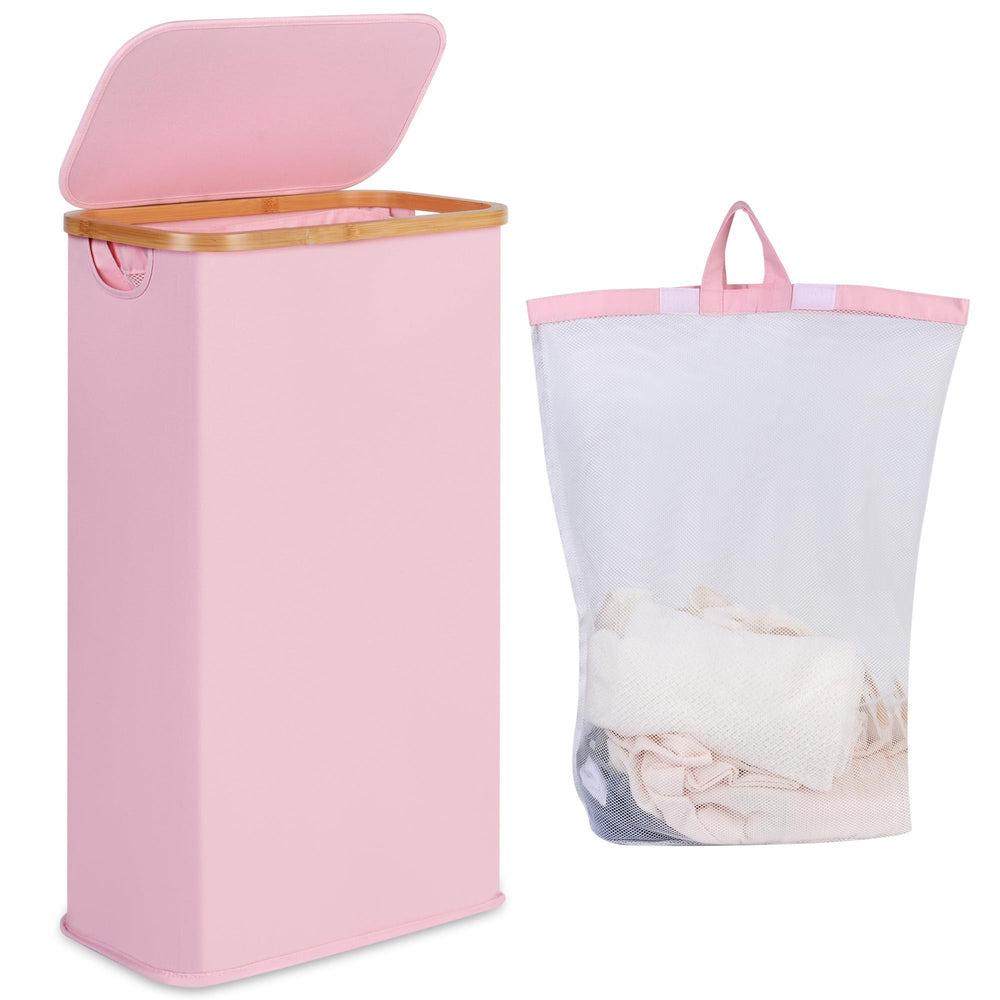 iEGrow panier devant rose montrant design et gain de place