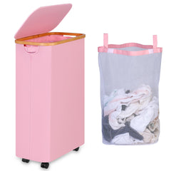 iEGrow panier rose vue de face montrant capacité et couvercle pratique