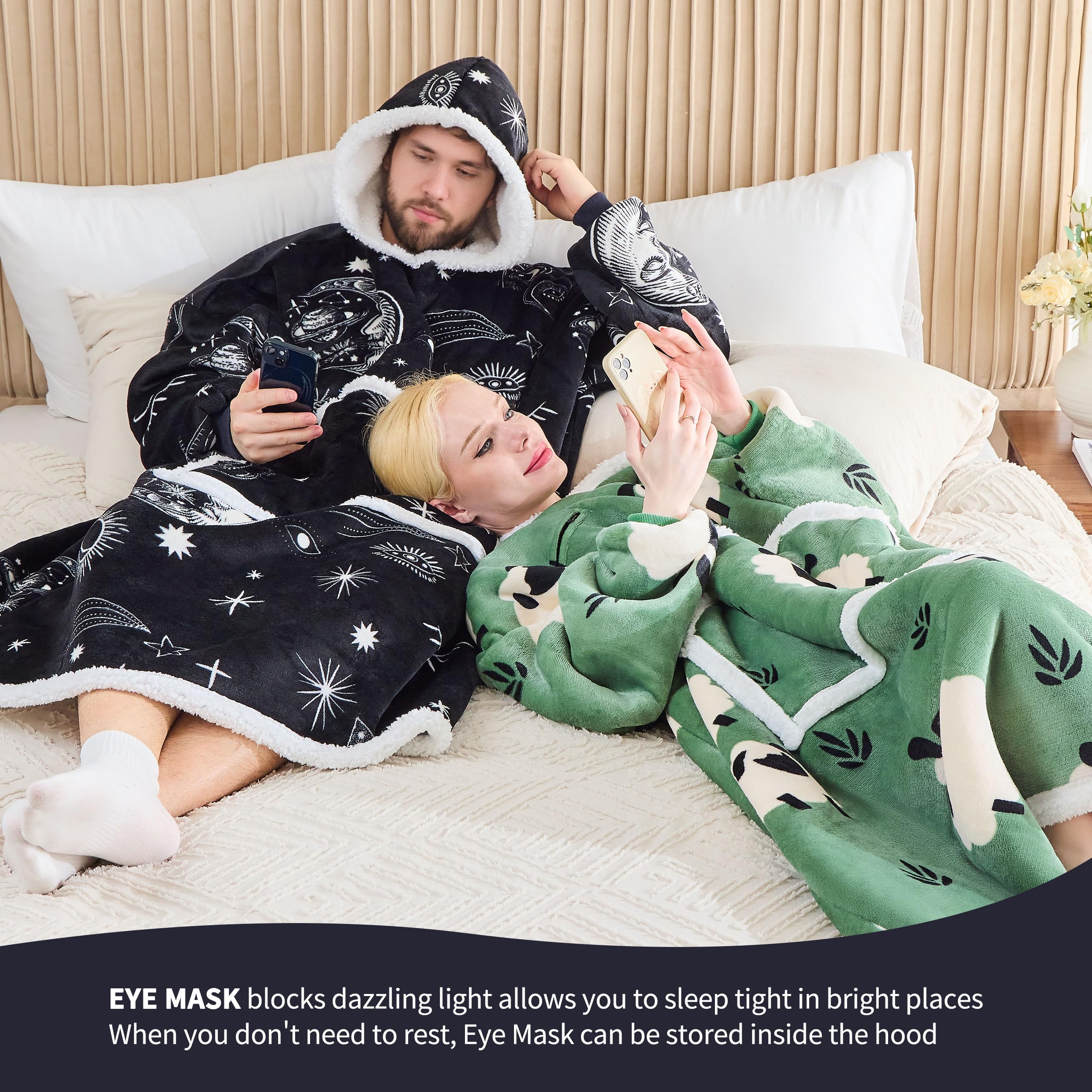 IFNOW motifs moon et lamb pour style chaleureux et personnalisé