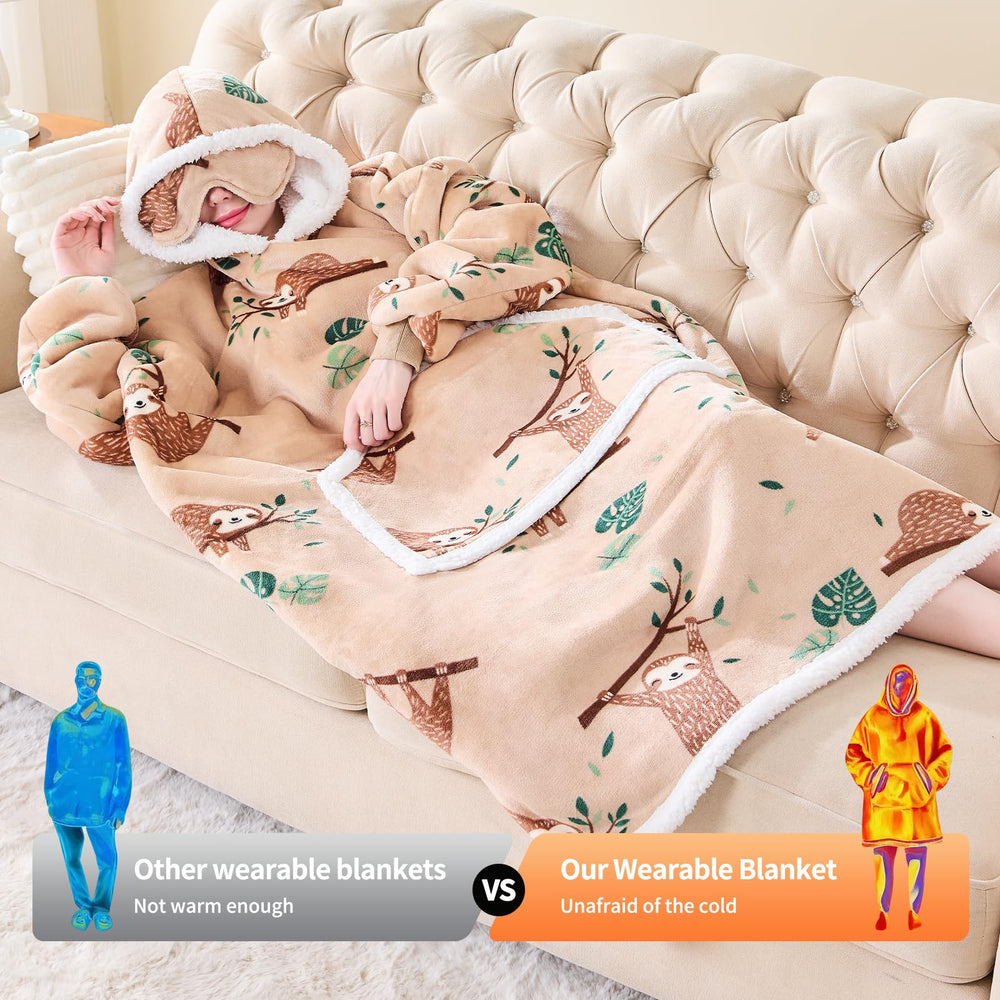 IFNOW comparaison taille portée par un adulte, coupe oversize
