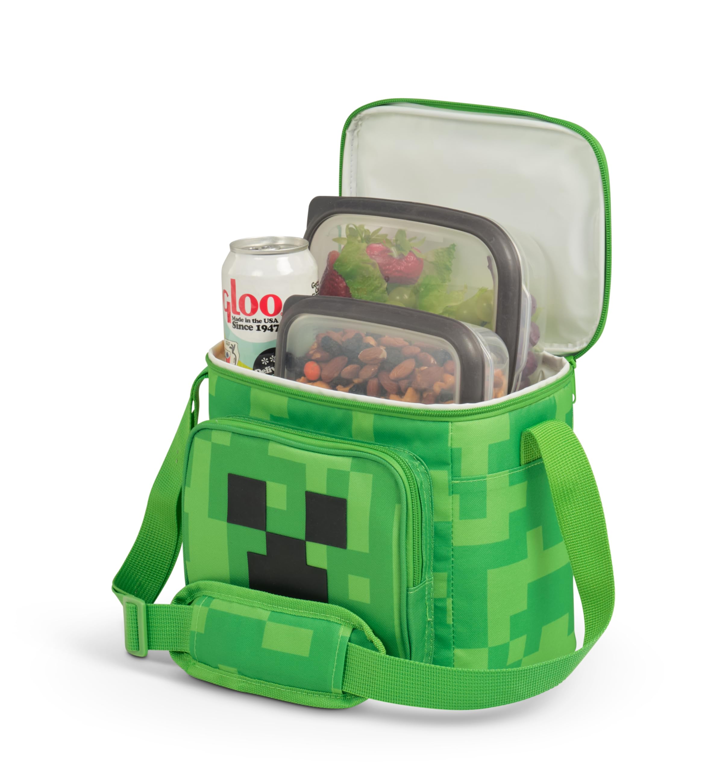 patch tissé collaboration Igloo Minecraft garantissant authenticité et style