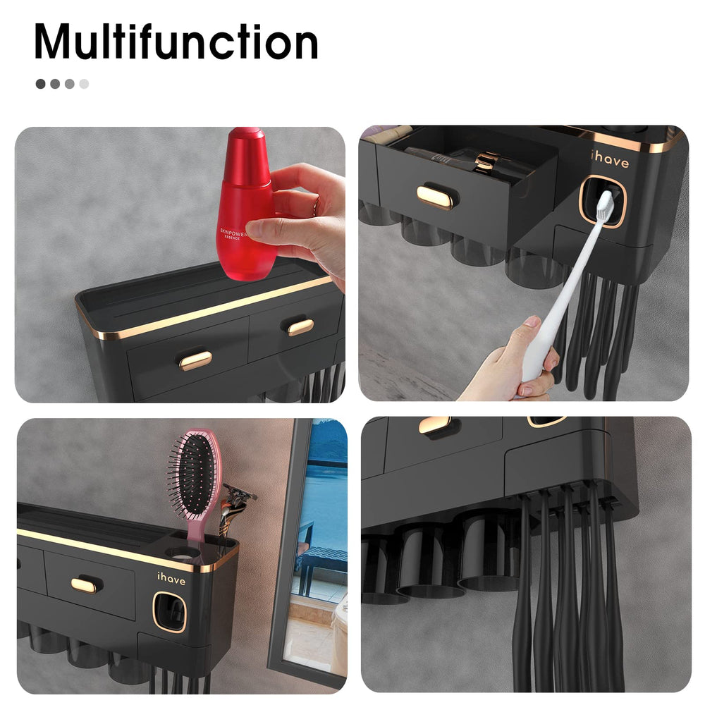 iHave pose montrant adhésif puissant et vis de fixation pour installation fiable