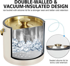iHoo seau à glace couvercle en silicone gardant le froid