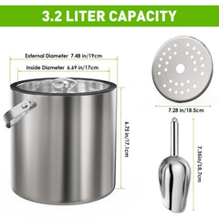 iHoo tamis extractible séparant glaçons et eau pour conservation prolongée