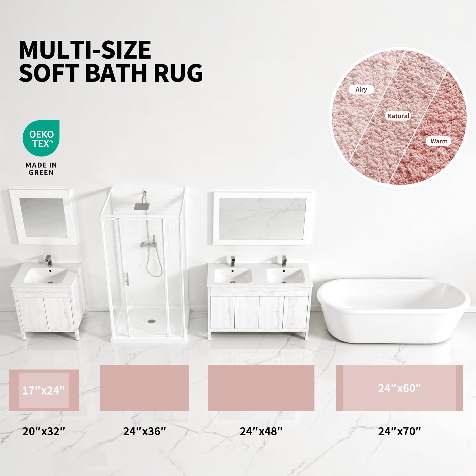 ILANGO gros plan sur poils microfibre montrant douceur