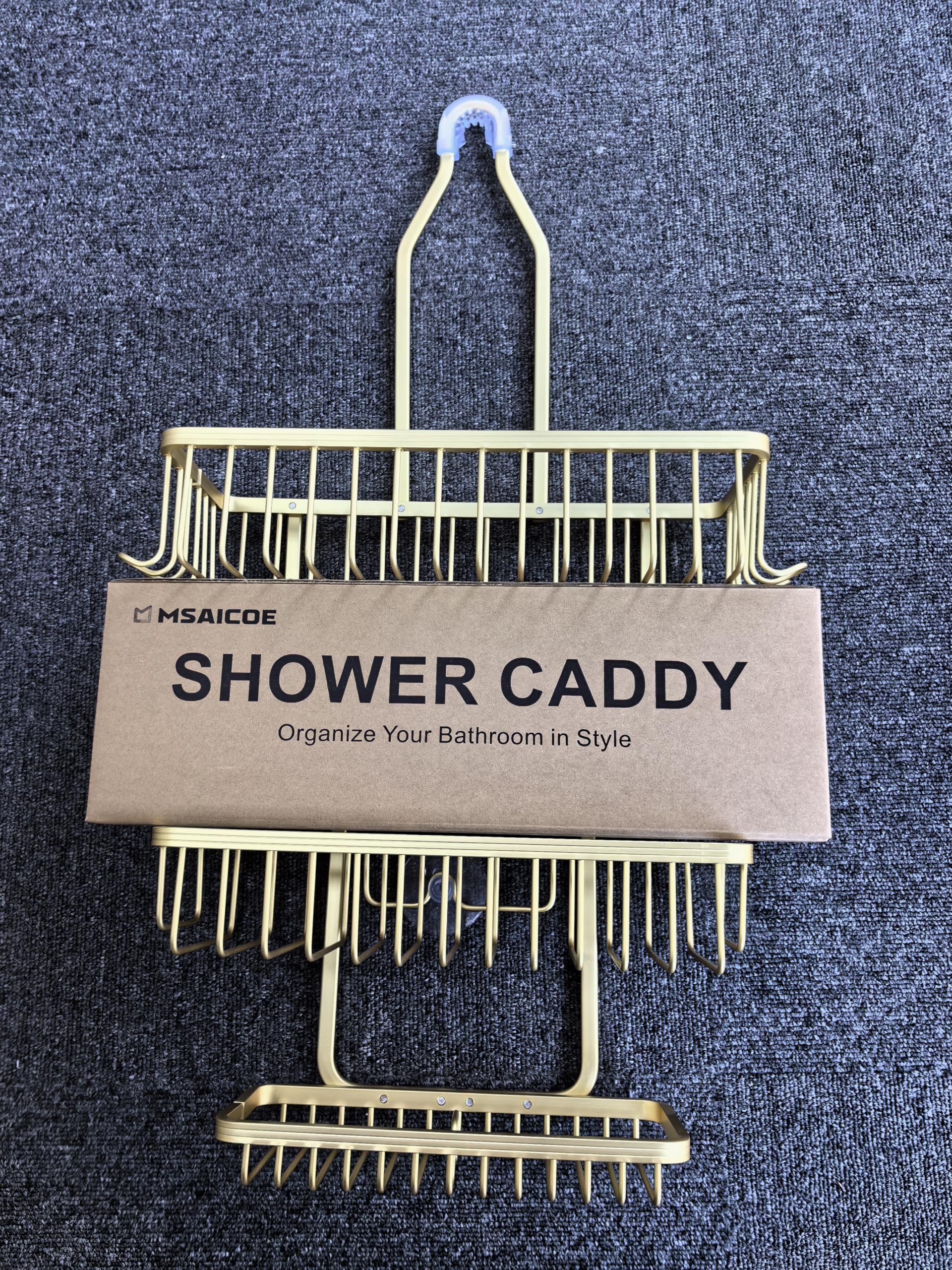 Rangement de douche MSAICOE avec son emballage