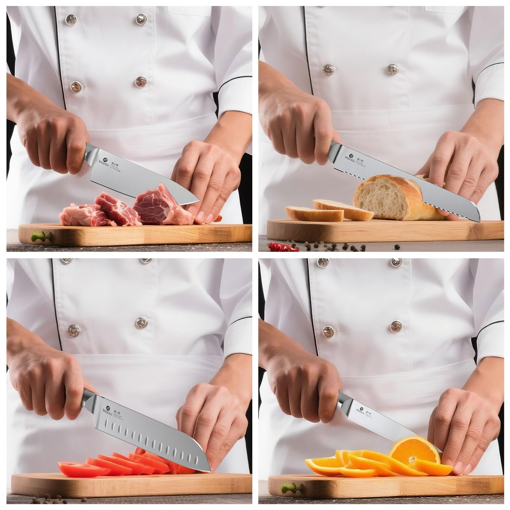 imarku ciseaux de cuisine et outils pour préparation polyvalente