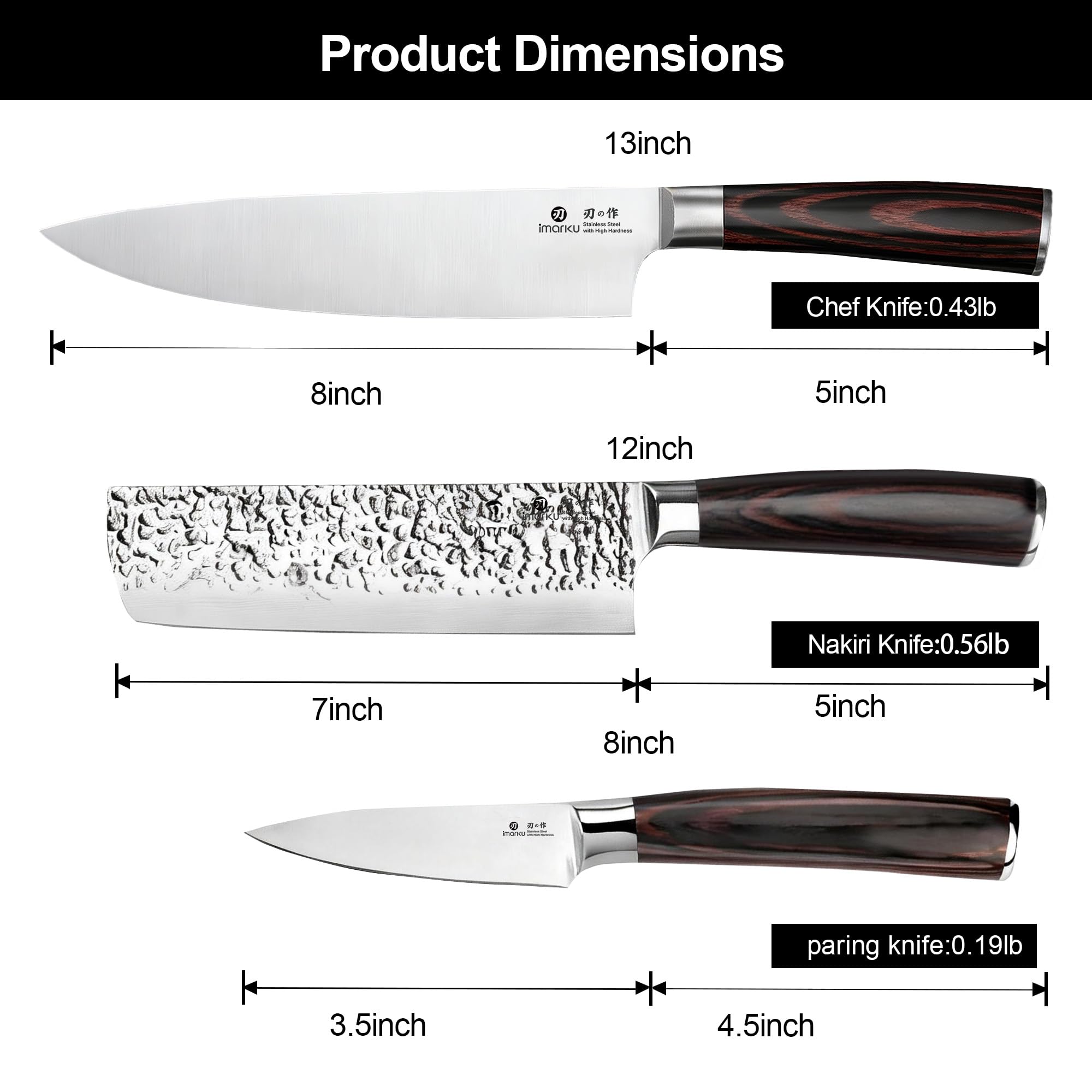imarku paring knife gros plan utile pour travaux de précision