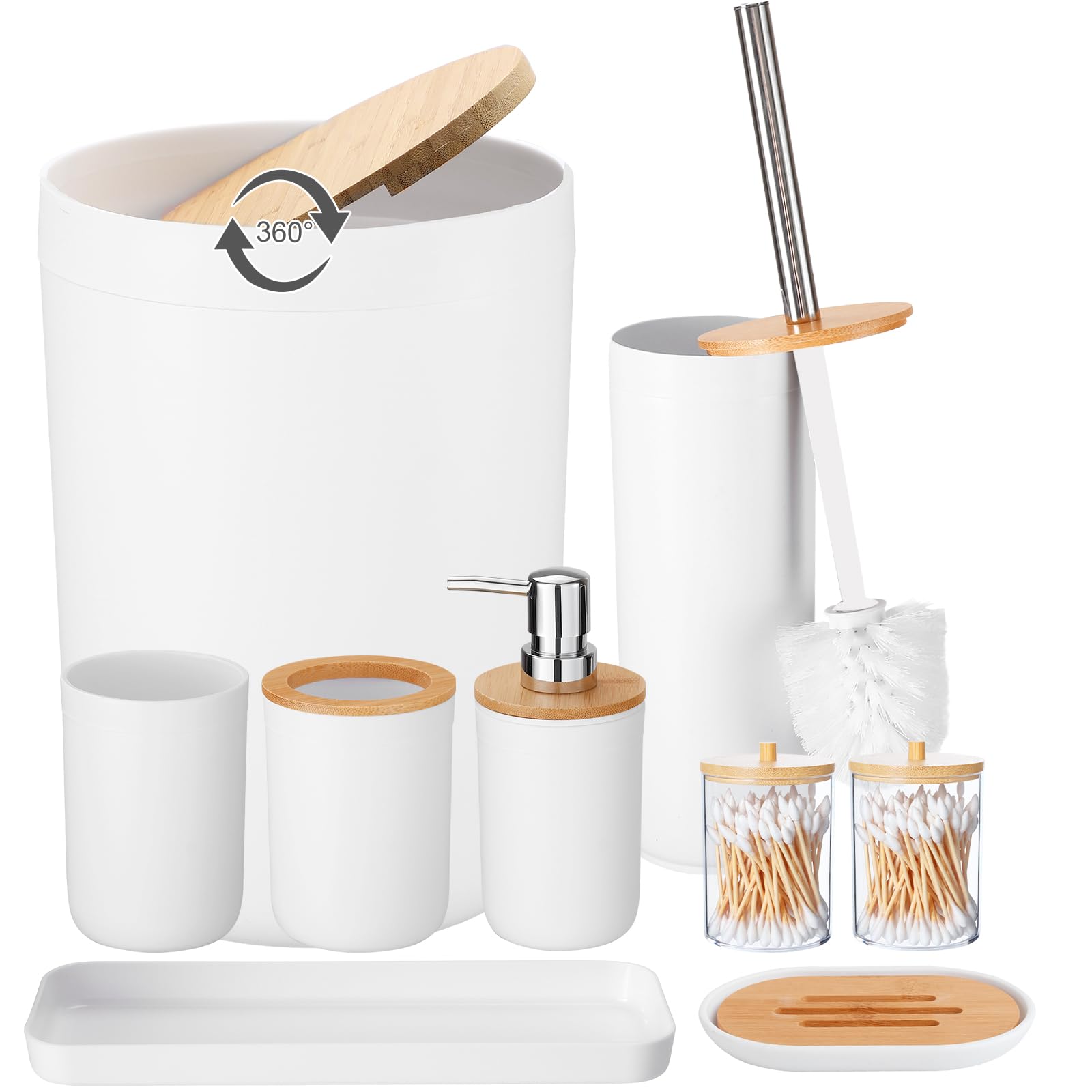 iMucci vue d'ensemble des 8 pièces pour organisation élégante
