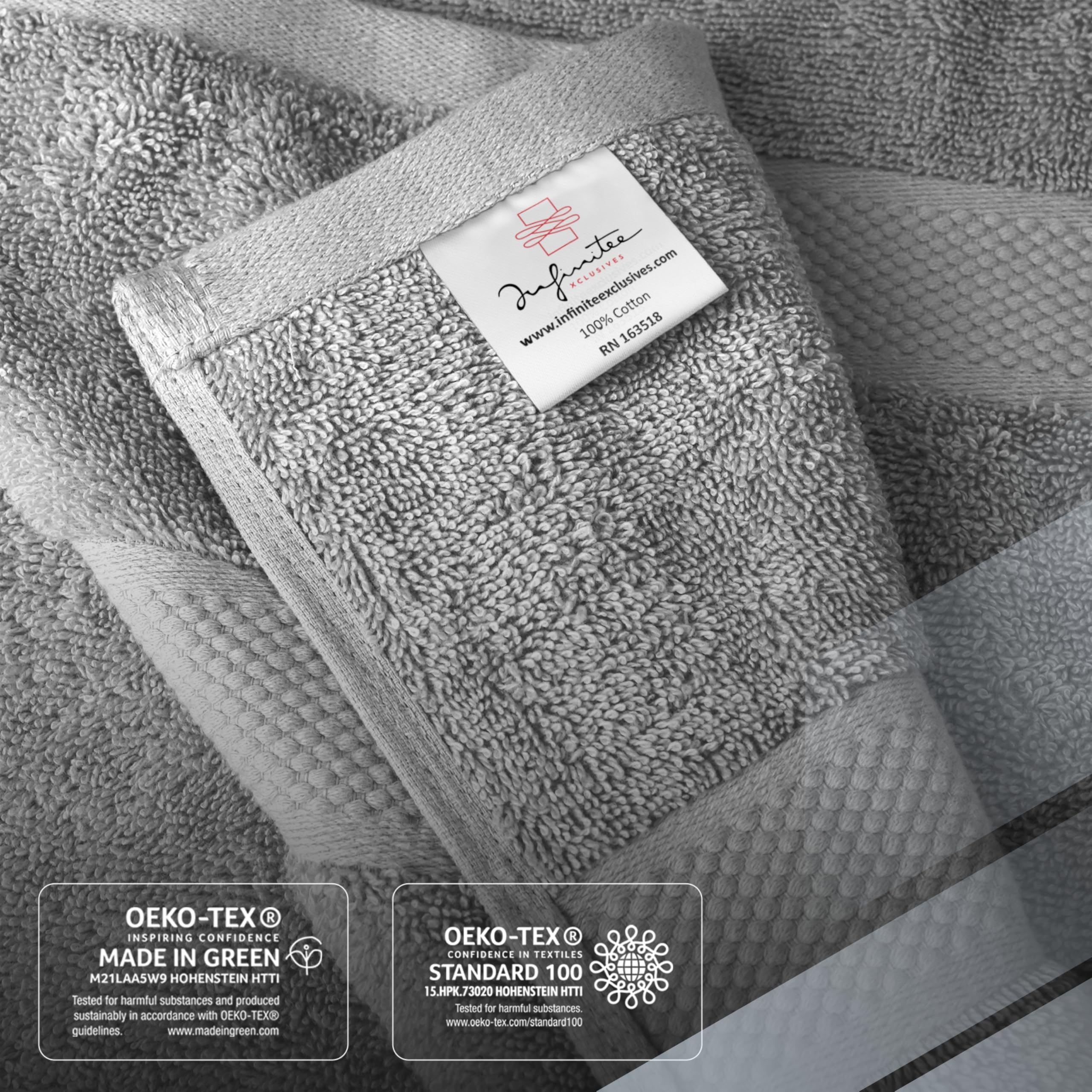 Infinitee Xclusives comparaison taille montrant dimensions utiles pour corps et visage