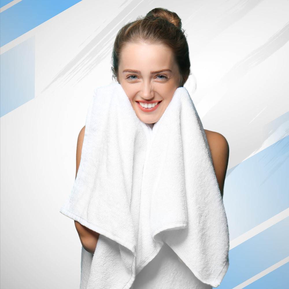 Ensemble de couleurs Infinitee Xclusives alignées, coordonne toute salle de bain